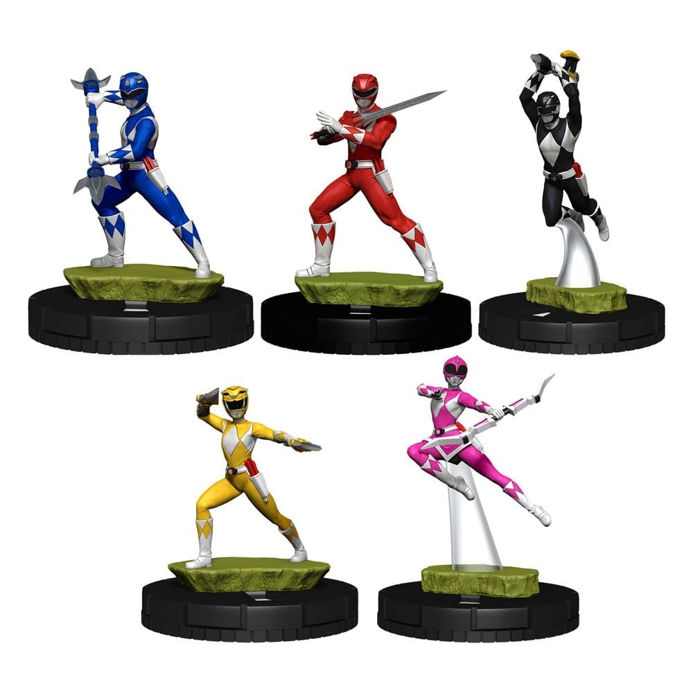 POWER RANGERS HASBRO HEROCLIX ICONIX SET WIZKIDS