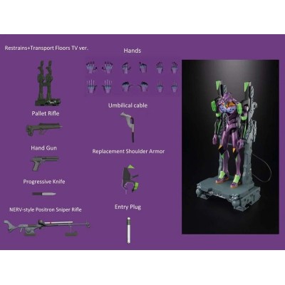 NEON GENESIS EVANGELION TEST TYPE 01 TV VERSION ACTION EDITION MODEL KIT ACTION FIGURE BLOKEES