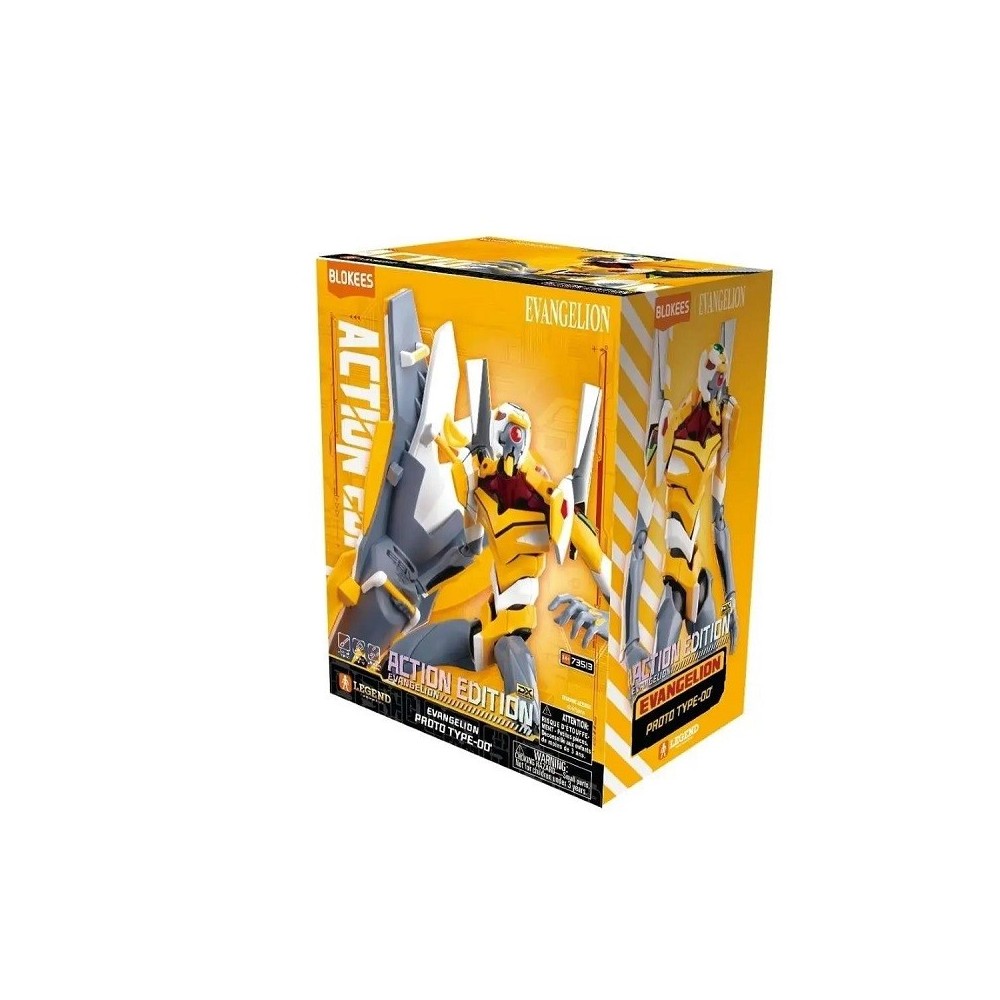 NEON GENESIS EVANGELION PROTO TYPE 00 ACTION EDITION MODEL KIT ACTION FIGURE BLOKEES