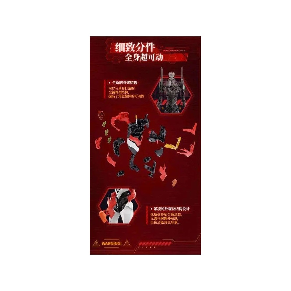 NEON GENESIS EVANGELION UNIT TYPE 02 ACTION EDITION MODEL KIT ACTION FIGURE BLOKEES