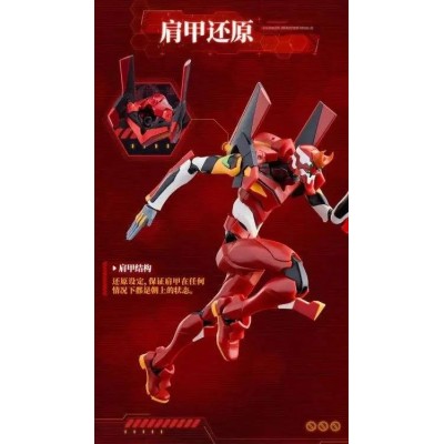 NEON GENESIS EVANGELION UNIT TYPE 02 ACTION EDITION MODEL KIT ACTION FIGURE BLOKEES