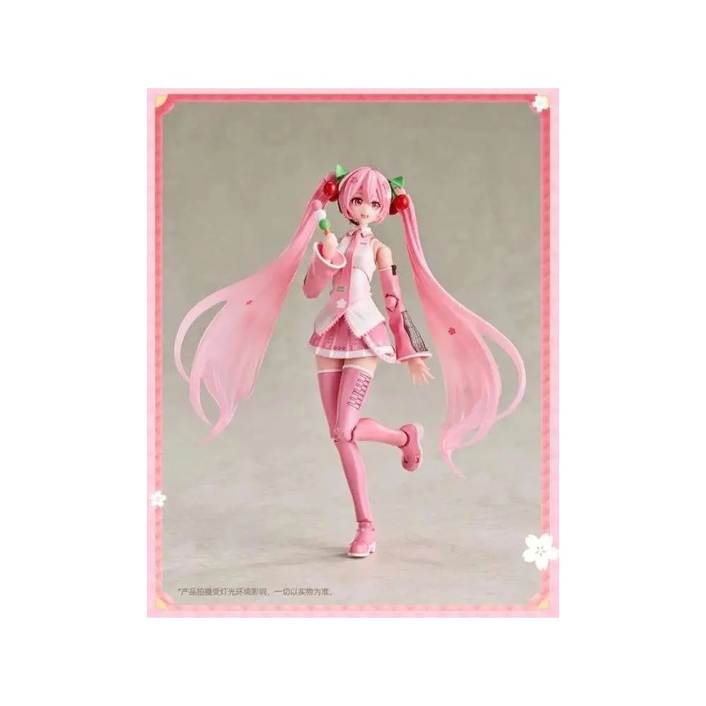 VOCALOID HATSUNE MIKU SAKURA MIKU FANTASTICS EDITION MODEL KIT ACTION FIGURE BLOKEES