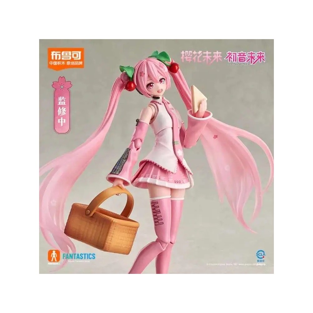 VOCALOID HATSUNE MIKU SAKURA MIKU FANTASTICS EDITION MODEL KIT ACTION FIGURE BLOKEES