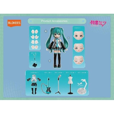 BLOKEES VOCALOID HATSUNE MIKU SERENDIPITY SERIES MODEL KIT ACTION FIGURE