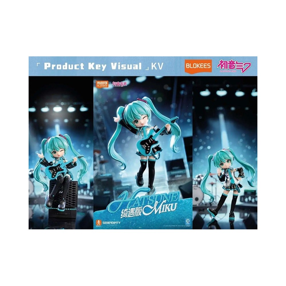 BLOKEES VOCALOID HATSUNE MIKU SERENDIPITY SERIES MODEL KIT ACTION FIGURE