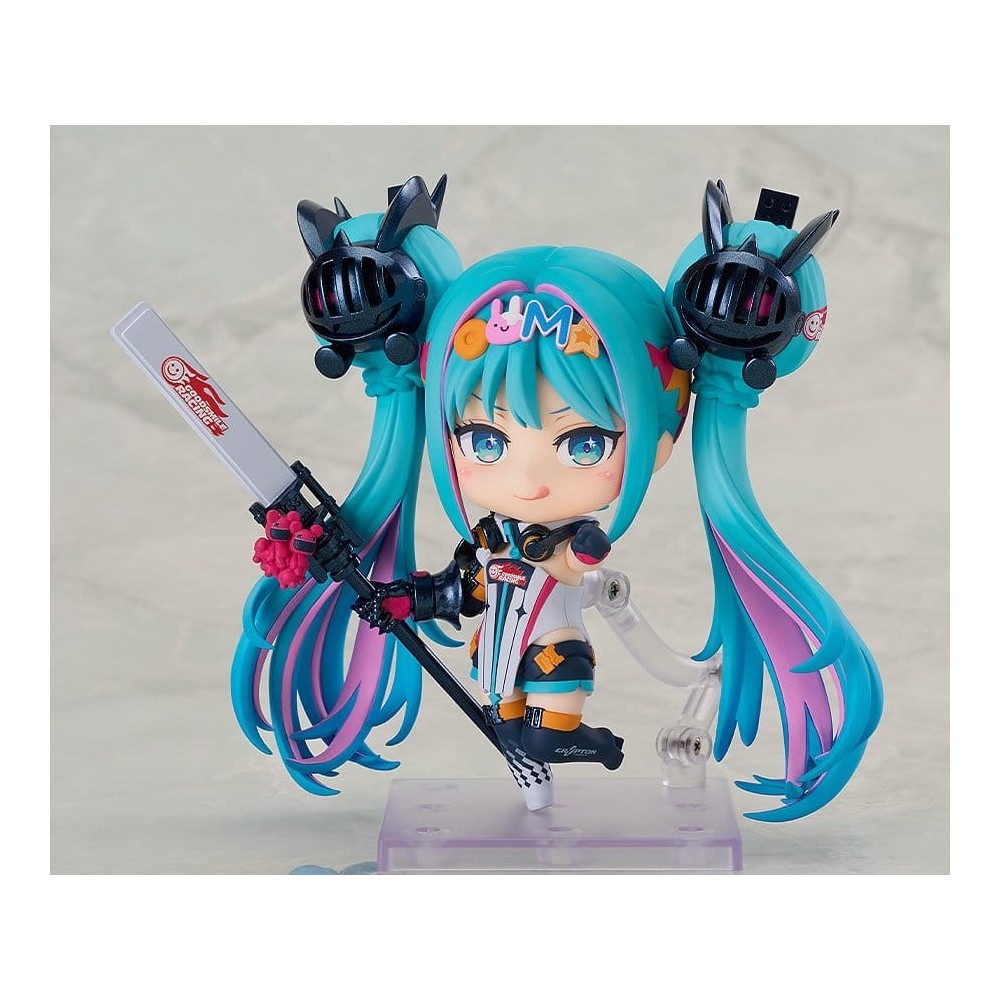 GOOD SMILE COMPANY HATSUNE MIKU GT PROJECT RACING MIKU 2026 NENDOROID SERIES PVC ACTION FIGURE