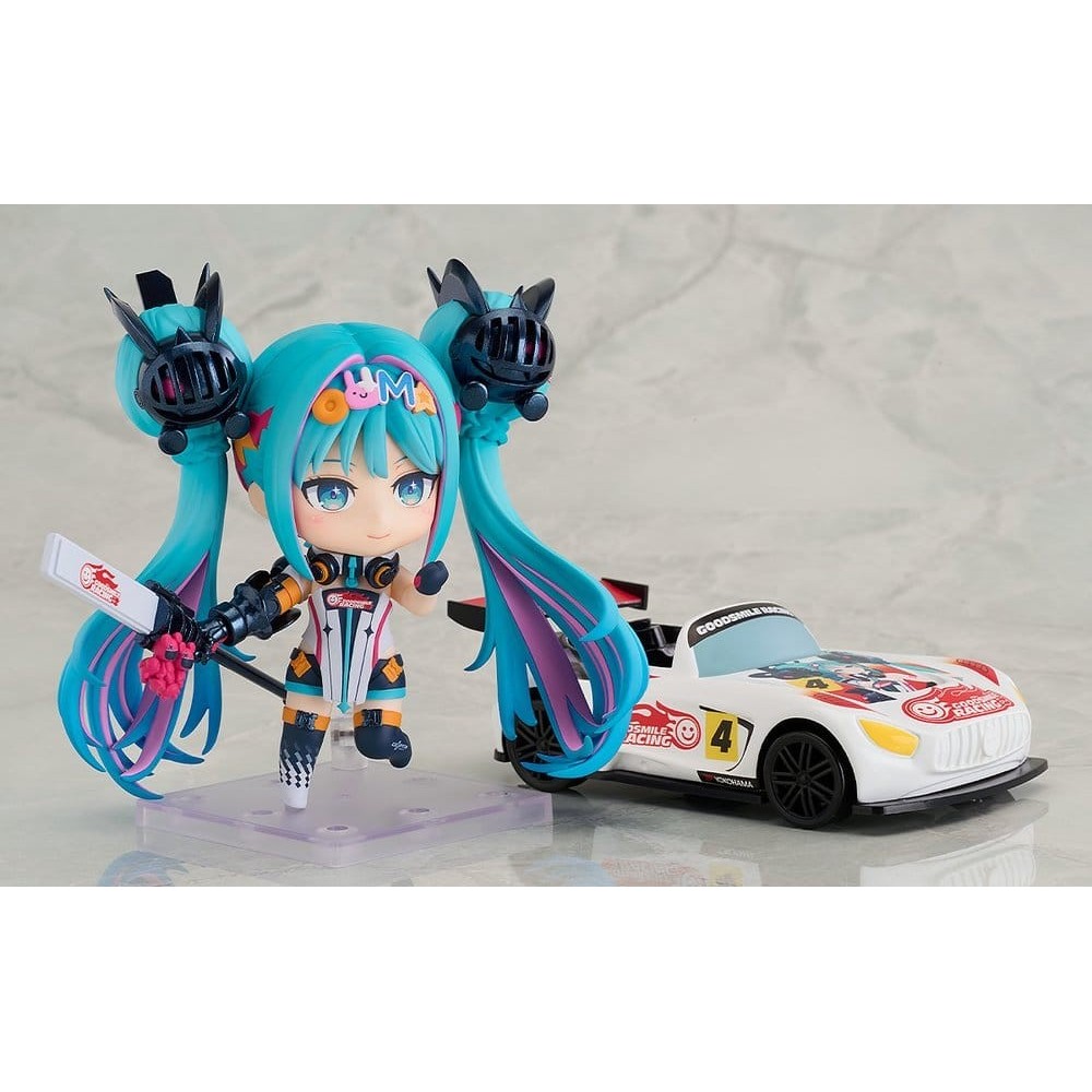 GOOD SMILE COMPANY HATSUNE MIKU GT PROJECT RACING MIKU 2026 NENDOROID SERIES PVC ACTION FIGURE