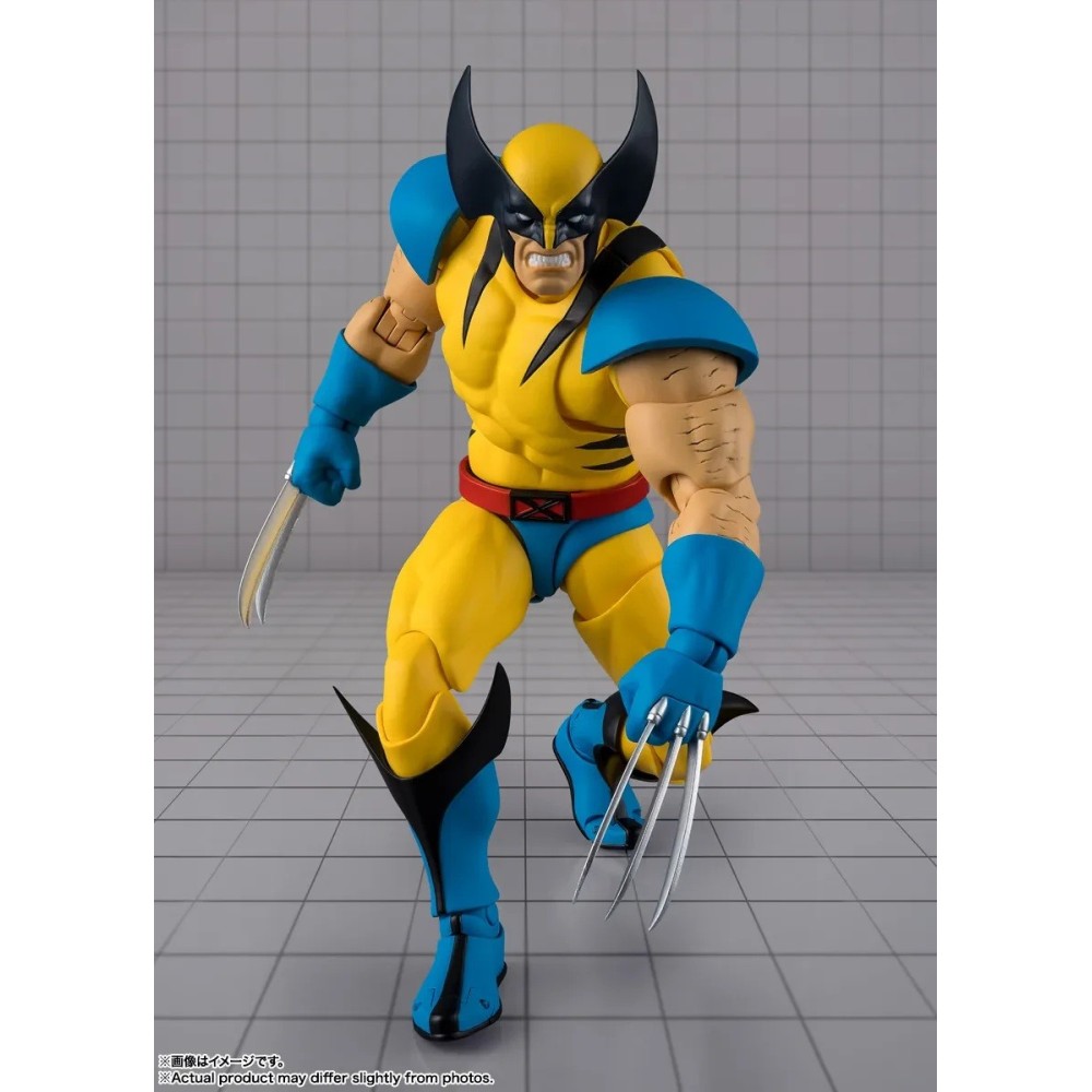 BANDAI MARVEL GAMERVERSE WOLVERINE S.H. FIGUARTS SERIES PVC ACTION FIGURE