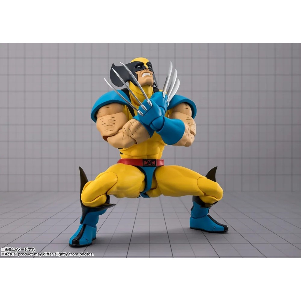 BANDAI MARVEL GAMERVERSE WOLVERINE S.H. FIGUARTS SERIES PVC ACTION FIGURE