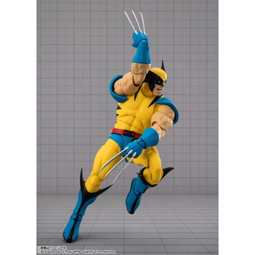 BANDAI MARVEL GAMERVERSE WOLVERINE S.H. FIGUARTS SERIES PVC ACTION FIGURE