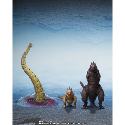 BANDAI GODZILLA 2016 2ND FORM-3RD FORM GIANT UNIDENTIFIED CRETAURE SET S.H. MONSTERARTS FIGUARTS SERIES ACTION FIGURE