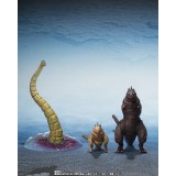 BANDAI GODZILLA 2016 2ND FORM-3RD FORM GIANT UNIDENTIFIED CRETAURE SET S.H. MONSTERARTS FIGUARTS SERIES ACTION FIGURE