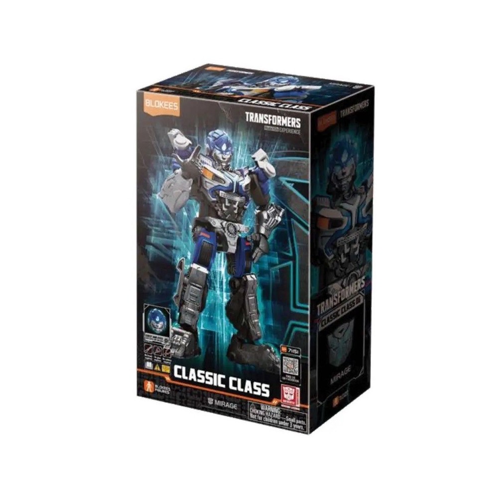TRANSFORMERS RISE OF THE BEASTS MIRAGE CLASSIC CLASS MODEL KIT ACTION FIGURE BLOKEES