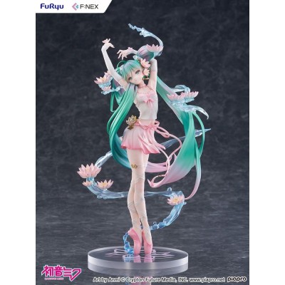 FURYU HATSUNE MIKU F:NEX WATER LILY 1/7 SCALE FIGURE STATUE