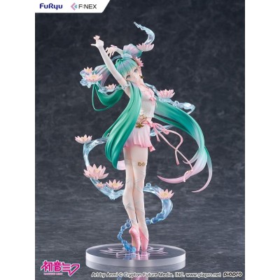HATSUNE MIKU F:NEX WATER LILY 1/7 FIGURE STATUA FURYU