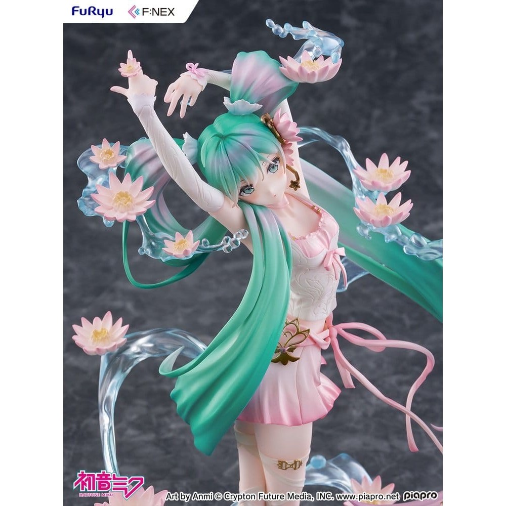 FURYU HATSUNE MIKU F:NEX WATER LILY 1/7 SCALE FIGURE STATUE