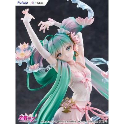 HATSUNE MIKU F:NEX WATER LILY 1/7 FIGURE STATUA FURYU