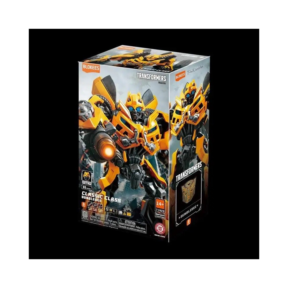 BLOKEES TRANSFORMERS DARK OF THE MOON BUMBLEBEE CLASSIC CLASS MODEL KIT ACTION FIGURE