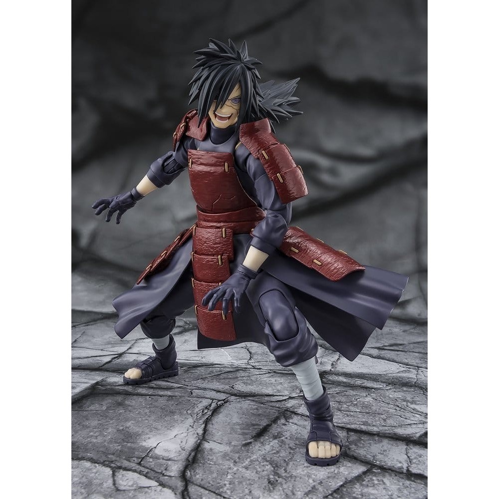 BANDAI NARUTO SHIPPUDEN MADARA UCHIHA LEGEND OF DARKNESS S.H. FIGUARTS SERIES PVC ACTION FIGURE
