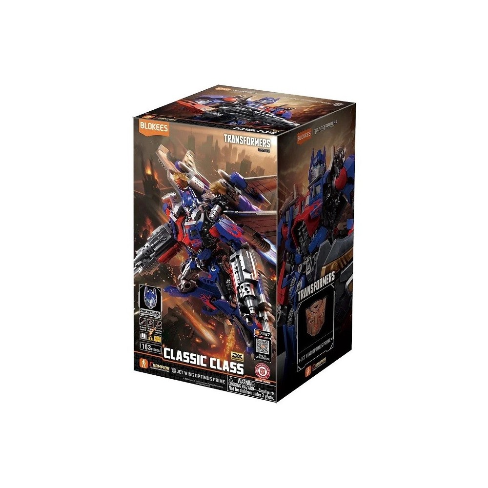 TRANSFORMERS DARK OF THE MOON JET WING OPTIMUS PRIME DX CLASSIC CLASS MODEL KIT ACTION FIGURE BLOKEES