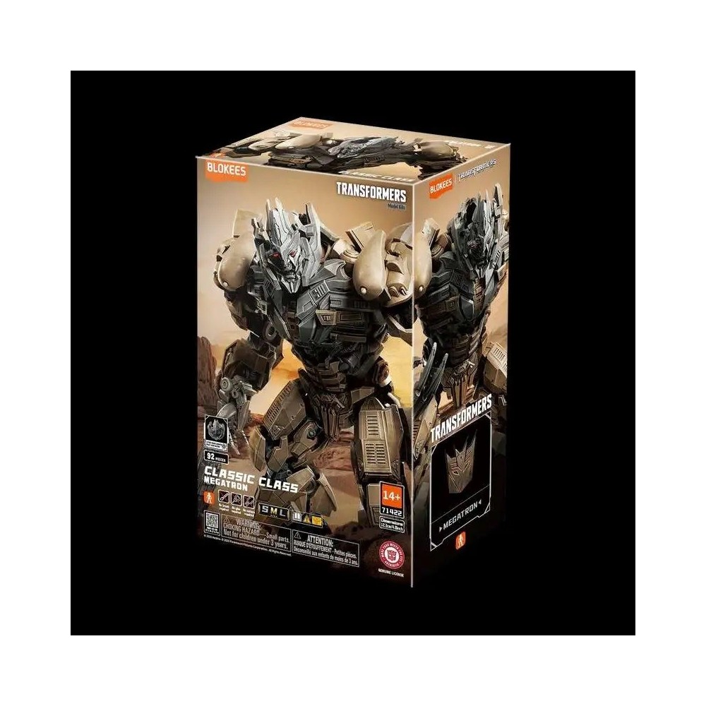 BLOKEES TRANSFORMERS DARK OF THE MOON MEGATRON CLASSIC CLASS MODEL KIT ACTION FIGURE