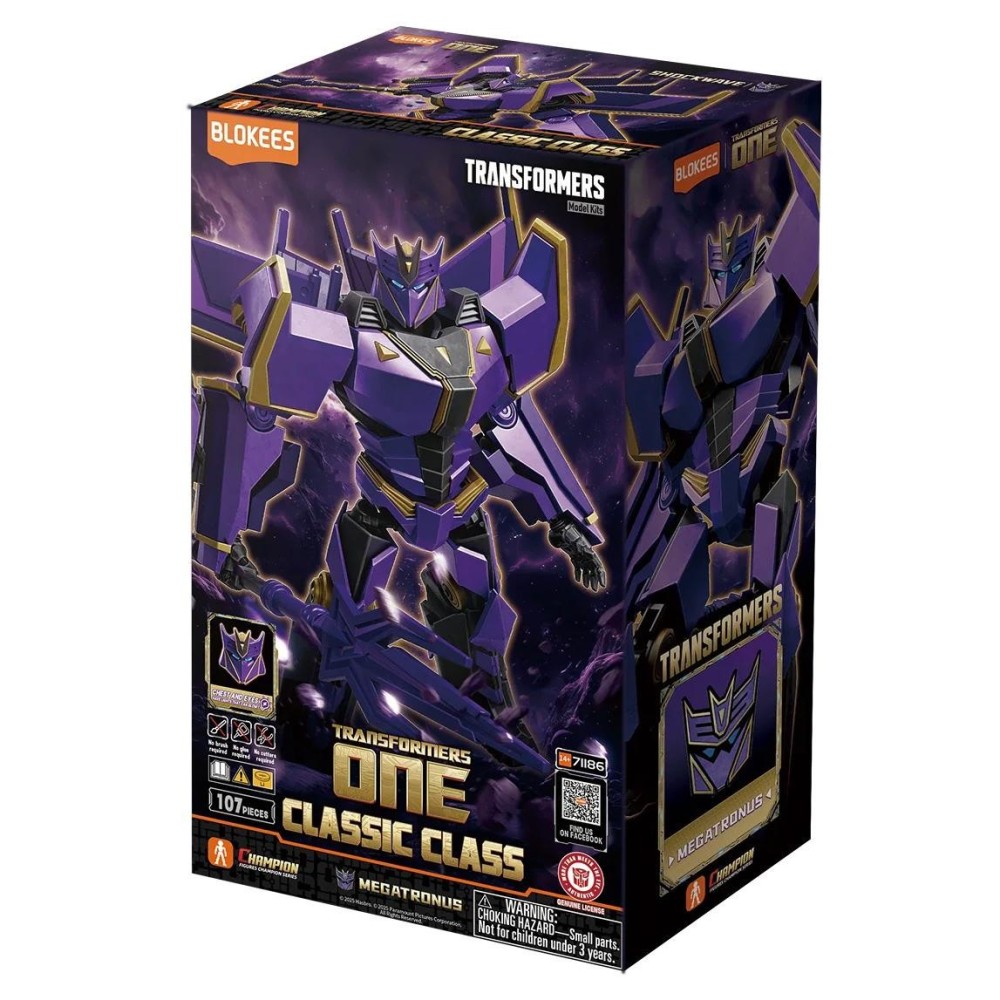 TRANSFORMERS ONE MEGATRONUS CLASSIC CLASS MODEL KIT ACTION FIGURE BLOKEES
