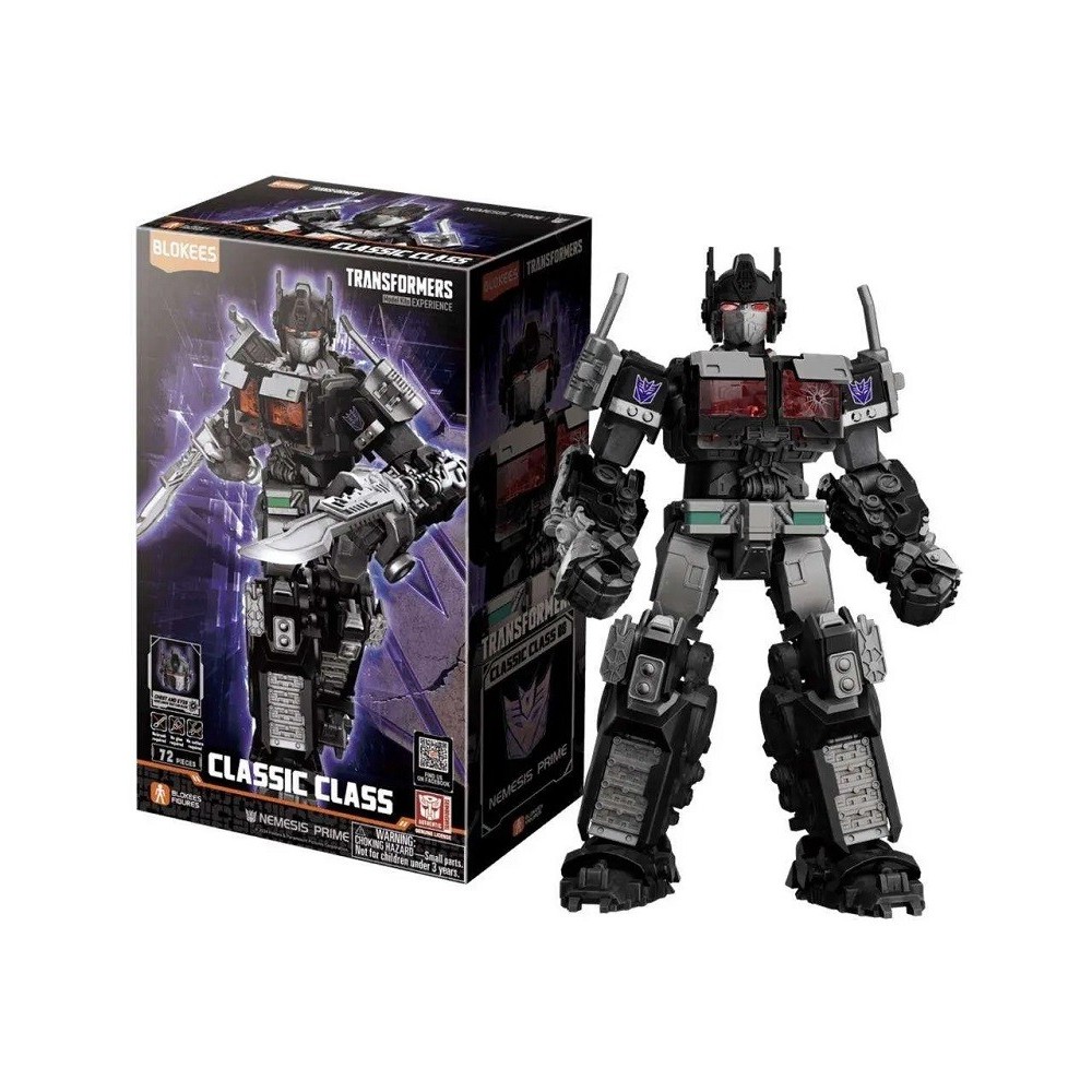 TRANSFORMERS RISE OF THE BEASTS NEMESIS PRIME CLASSIC CLASS MODEL KIT ACTION FIGURE BLOKEES