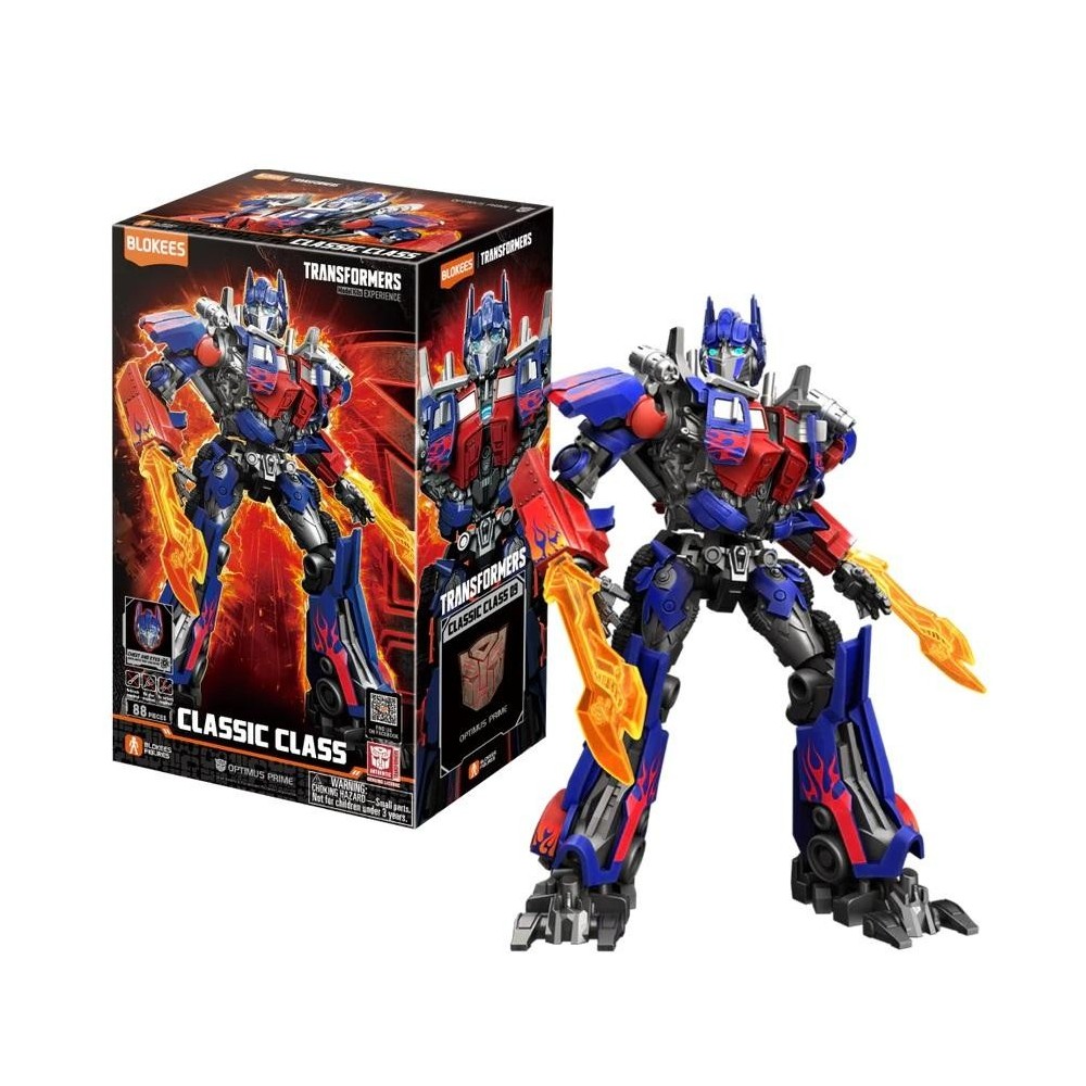 BLOKEES TRANSFORMERS OPTIMUS PRIME CLASSIC CLASS MODEL KIT ACTION FIGURE