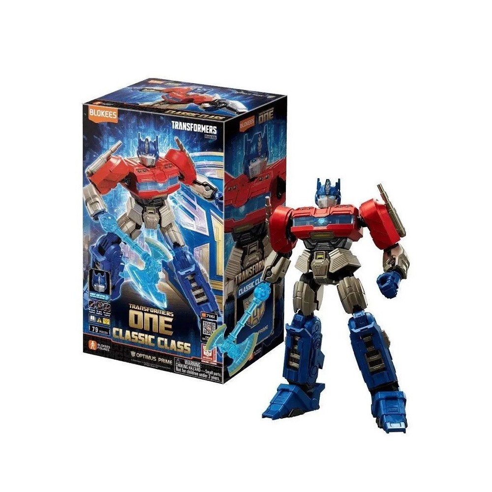 TRANSFORMERS ONE OPTIMUS PRIME CLASSIC CLASS MODEL KIT ACTION FIGURE BLOKEES