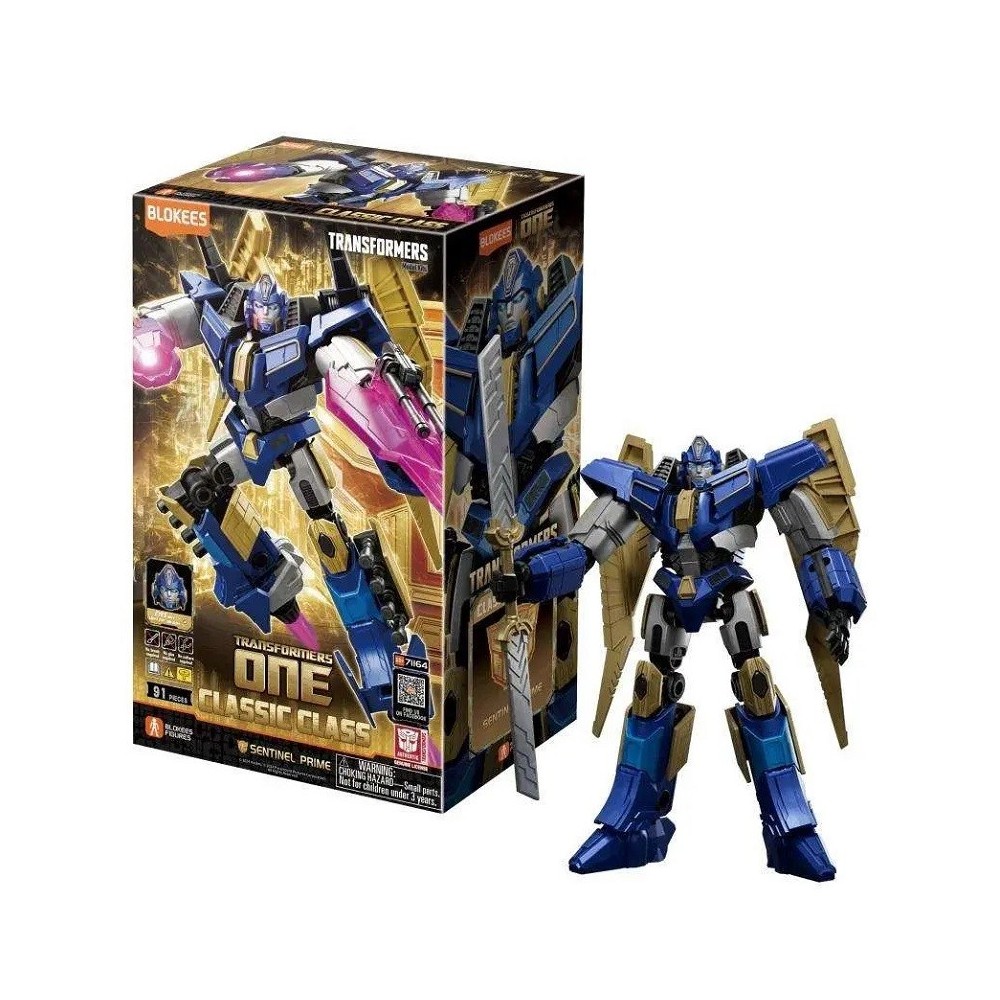 BLOKEES TRANSFORMERS ONE SENTINEL PRIME CLASSIC CLASS MODEL KIT ACTION FIGURE