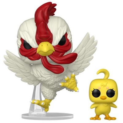FUNKO FUNKO POP! ANIMATION ROOSTER FIGHTER KEIJI WITH PIYOKO BOBBLE HEAD FIGURE