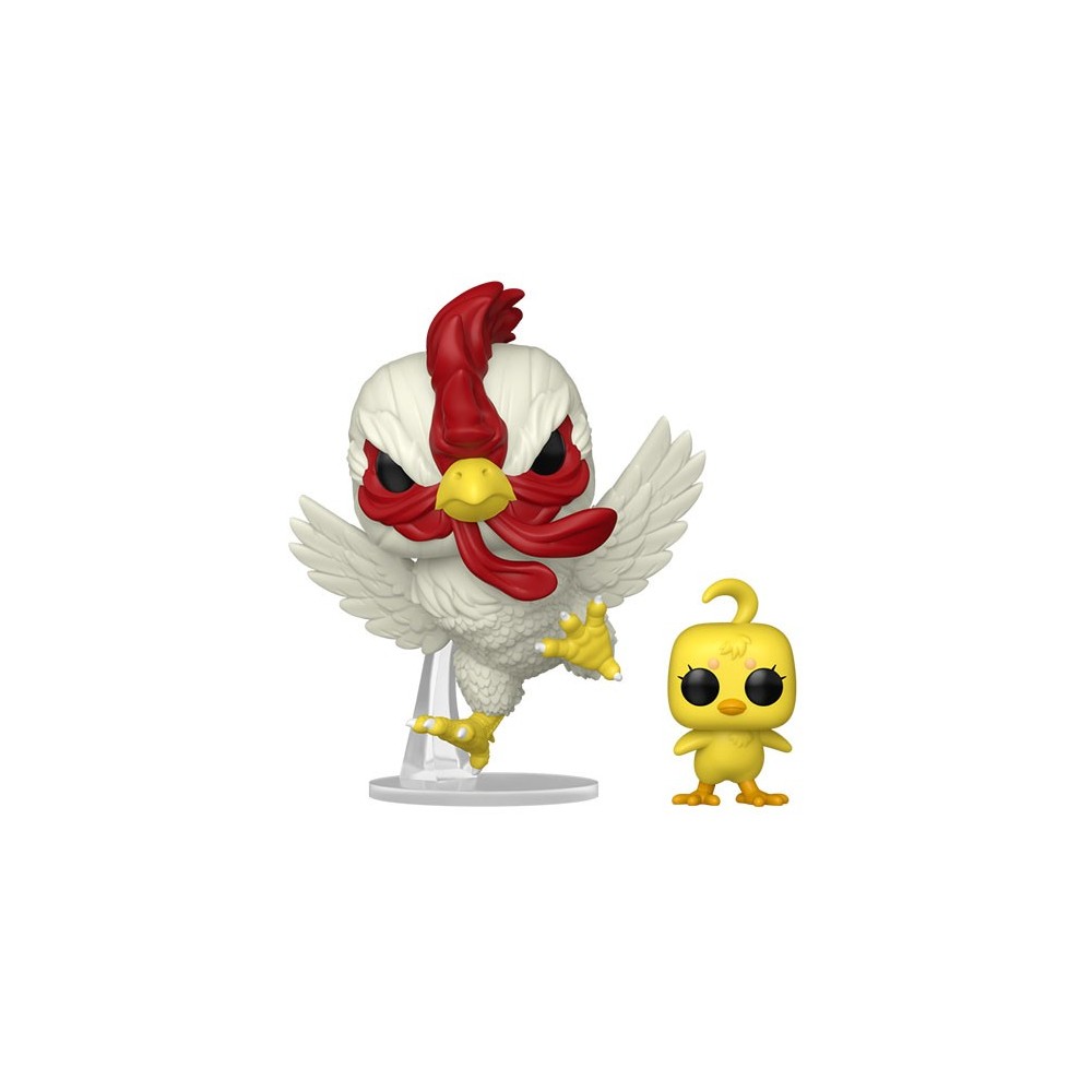 FUNKO FUNKO POP! ANIMATION ROOSTER FIGHTER KEIJI WITH PIYOKO BOBBLE HEAD FIGURE