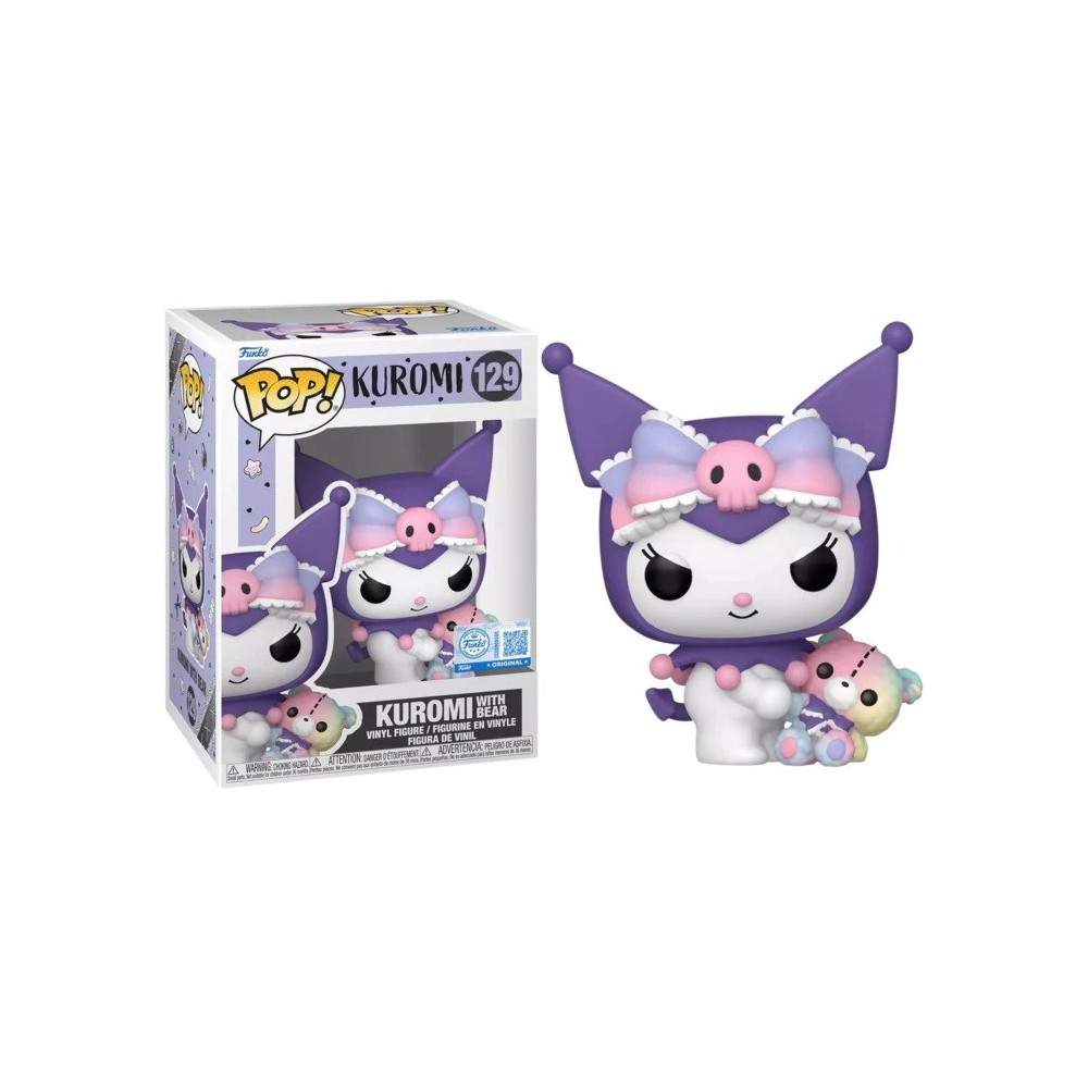 FUNKO POP! KUROMI WITH BEAR BOBBLE HEAD KNOCKER FIGURE FUNKO