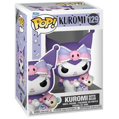 FUNKO POP! KUROMI WITH BEAR BOBBLE HEAD KNOCKER FIGURE FUNKO