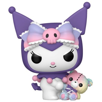 FUNKO POP! KUROMI WITH BEAR BOBBLE HEAD KNOCKER FIGURE FUNKO