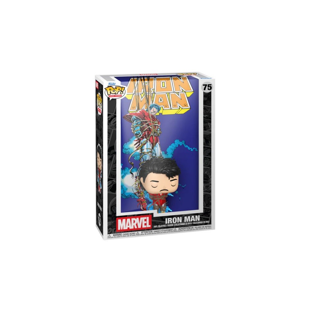 FUNKO POP! COMIC COVERS MARVEL IRON MAN 232 BOBBLE HEAD FIGURE FUNKO