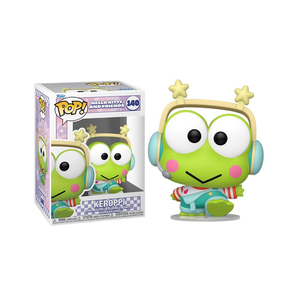 FUNKO POP! HELLO KITTY AND FRIENDS 140 KEROPPI BOBBLE HEAD KNOCKER FIGURE FUNKO