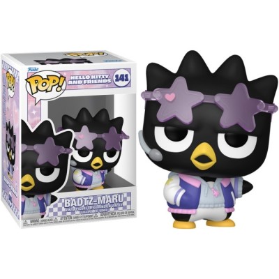FUNKO POP! HELLO KITTY AND FRIENDS 141 BADTZ-MARU BOBBLE HEAD KNOCKER FIGURE FUNKO
