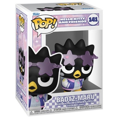 FUNKO POP! HELLO KITTY AND FRIENDS 141 BADTZ-MARU BOBBLE HEAD KNOCKER FIGURE FUNKO