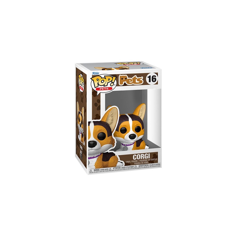 FUNKO FUNKO POP! PETS CORGI BOBBLE HEAD FIGURE