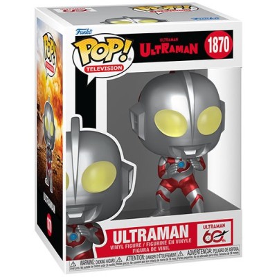 FUNKO FUNKO POP! TELEVISION ULTRAMAN 60TH 1870 BOBBLE HEAD KNOCKER FIGURE