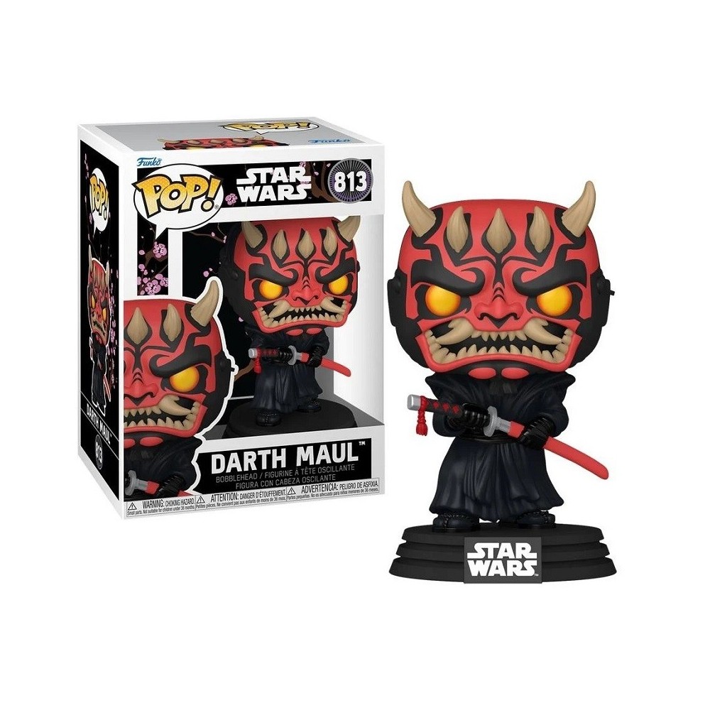 FUNKO POP! STAR WARS IMPRESSIONS DARTH MAUL BOBBLE HEAD KNOCKER FIGURE FUNKO