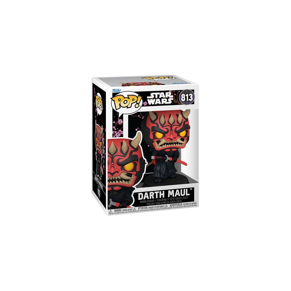 FUNKO POP! STAR WARS IMPRESSIONS DARTH MAUL BOBBLE HEAD KNOCKER FIGURE FUNKO
