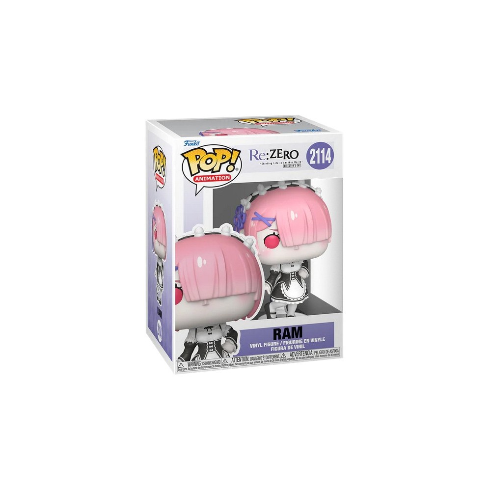 FUNKO FUNKO POP! RE:ZERO RAM BOBBLE HEAD KNOCKER FIGURE