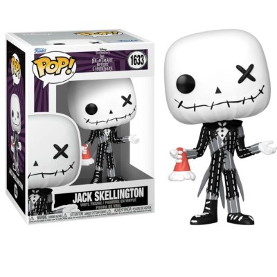 FUNKO POP! THE NIGHTMARE BEFORE CHRISTMAS 1633 JACK SKELLINGTON BOBBLE HEAD FIGURE FUNKO