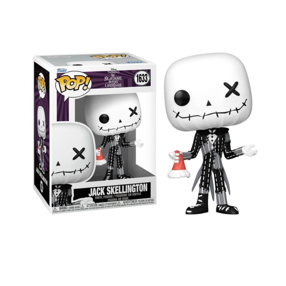 FUNKO POP! THE NIGHTMARE BEFORE CHRISTMAS 1633 JACK SKELLINGTON BOBBLE HEAD FIGURE FUNKO