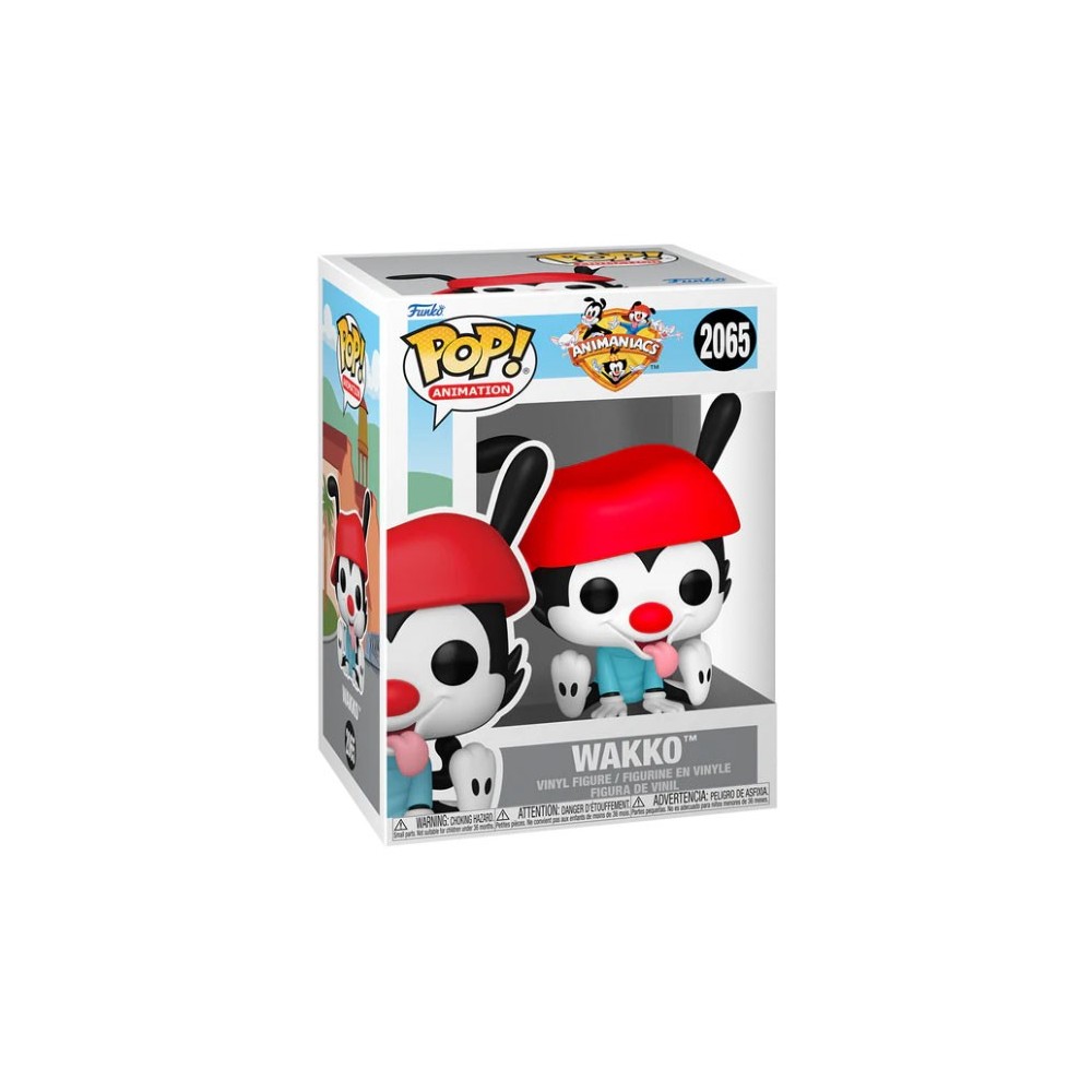 FUNKO FUNKO POP! ANIMANIACS WAKKO BOBBLE HEAD KNOCKER FIGURE