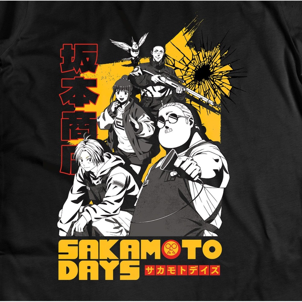 T SHIRT SAKAMOTO DAYS COLLAGE