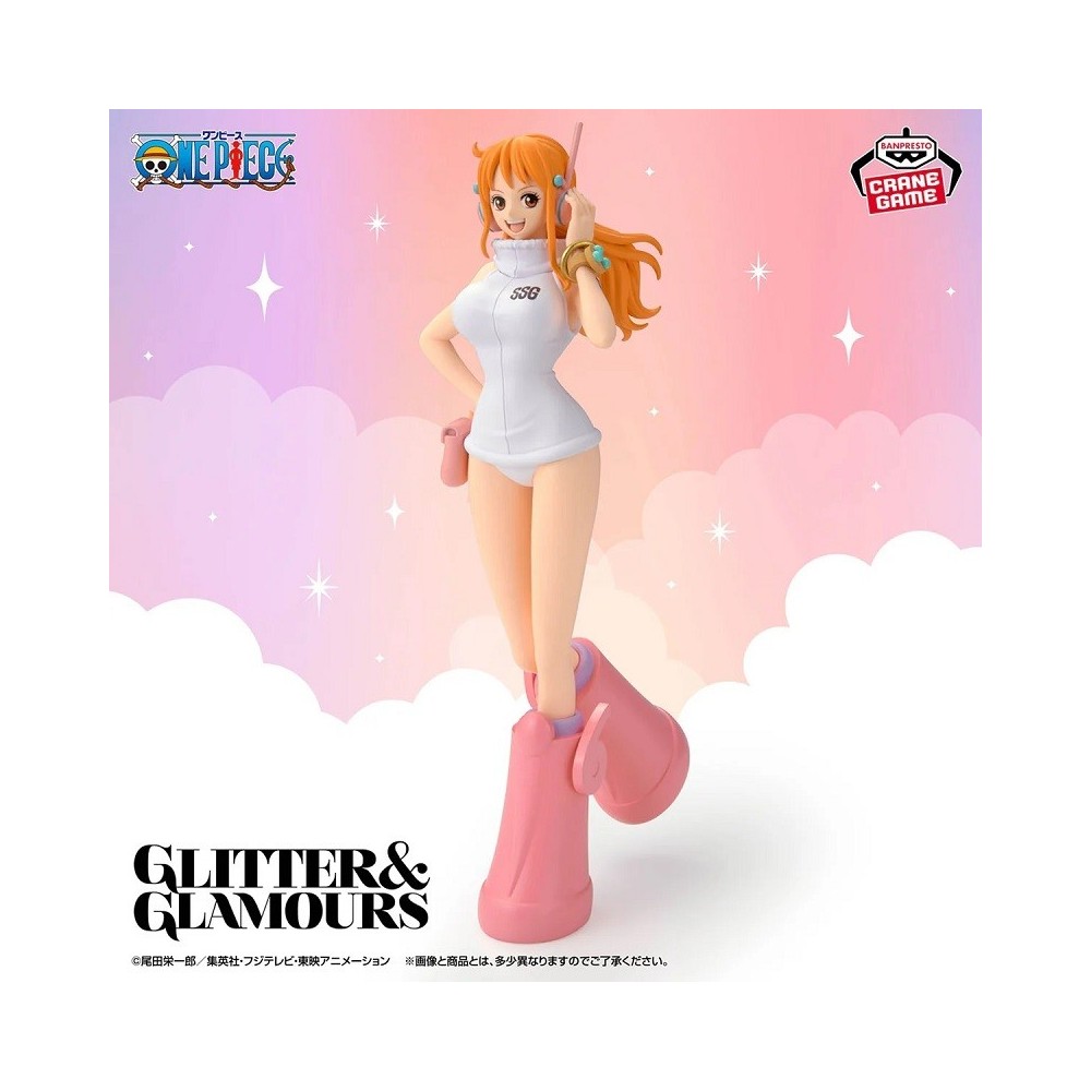 ONE PIECE GLITTER AND GLAMOURS NAMI EGGHEAD STYLE 23CM STATUE FIGURE BANPRESTO