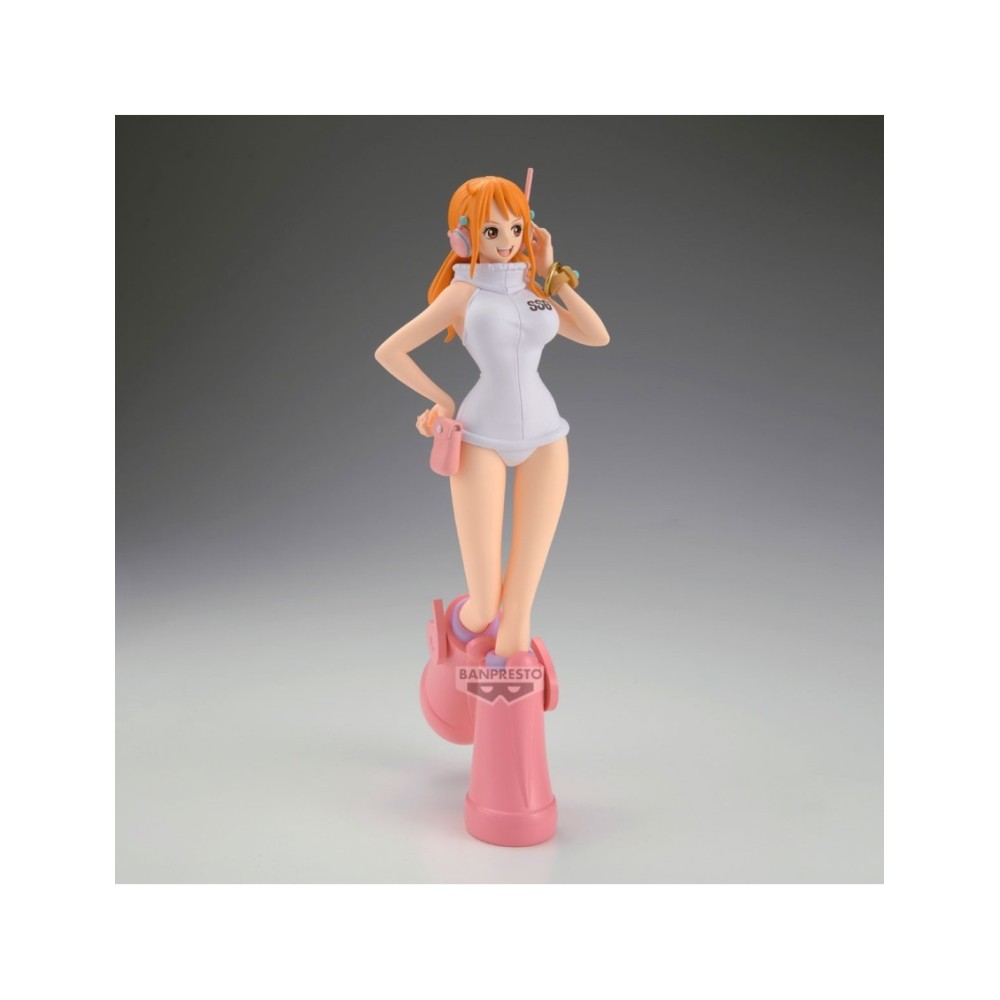 ONE PIECE GLITTER AND GLAMOURS NAMI EGGHEAD STYLE 23CM STATUE FIGURE BANPRESTO